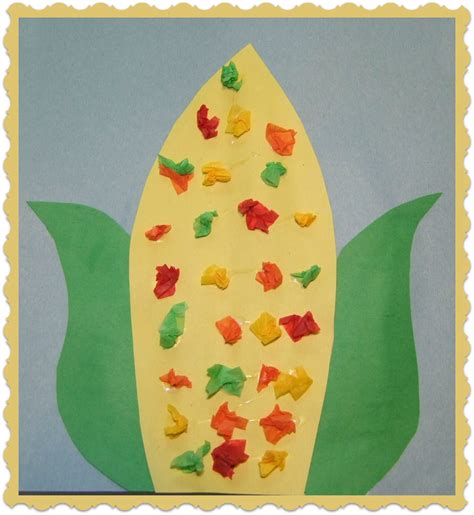 Thanksgiving corn craft | Summer preschool crafts, Thanksgiving crafts preschool, Thanksgiving ...