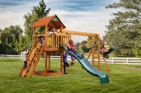 Maintaining Wood Playsets Backyard Escapes