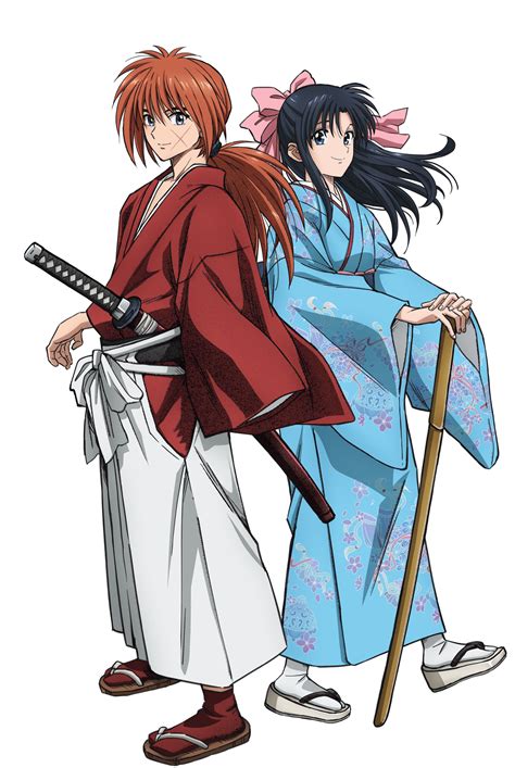 Rurouni Kenshin Himura Kenshin Kamiya Kaoru Japanese Clothes Kimono