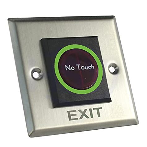 Zkteco No Touch Stainless Steel Door Exit Switchtouch Free Exit Push