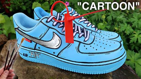 Air Force 1 Custom Cartoon