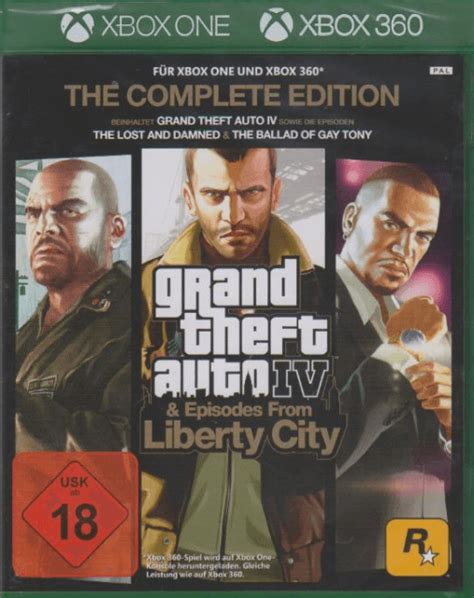 Buy Grand Theft Auto Iv The Complete Edition For Xboxone Retroplace