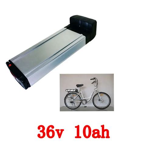 Electric Bike Battery 36v 10ah Rear Rack Lithium Ion Battery Pack For