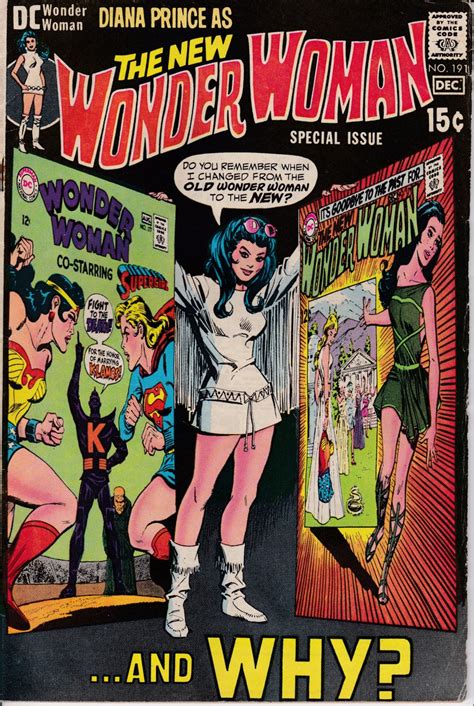 Wonder Woman 191 December 1970 Issue Dc Comics Grade