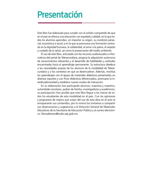 Buscando información relacionada libro de matematicas volumen 2 telesecundaria contestado. Libro De Español De Telesecundaria Segundo Grado Volumen 1 ...