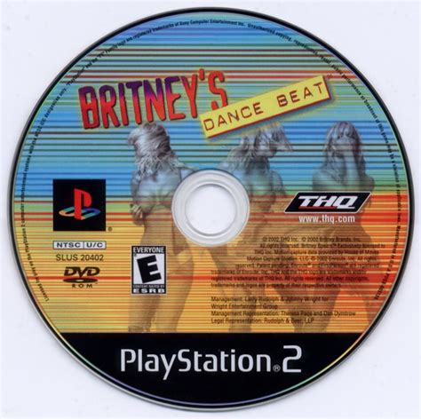 Britneys Dance Beat 2002 Playstation 2 Box Cover Art