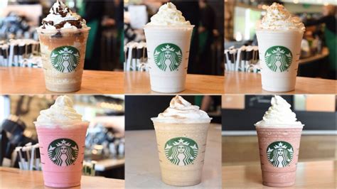 Starbucks Six New Frappuccino Flavors Los Angeles Times