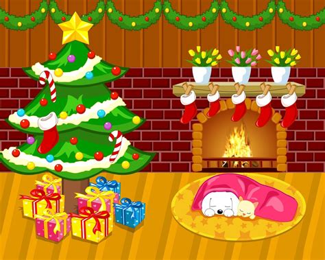Download Christmas Cartoon Wallpaper Pictures Pics Photos Image By