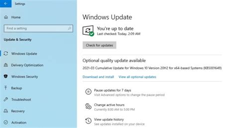 Problemas Do Windows 10 Kb5001649 Corrigidos A Implementação é
