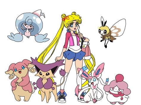 Pokemon Trainer Usagi By Marirebelsfan On Deviantart