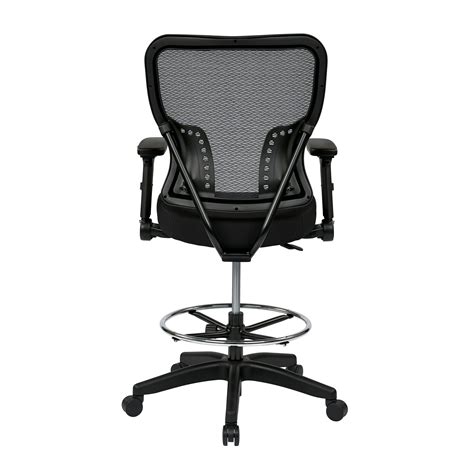 Office Star Space Mid Back Mesh Drafting Chair And Reviews Wayfair