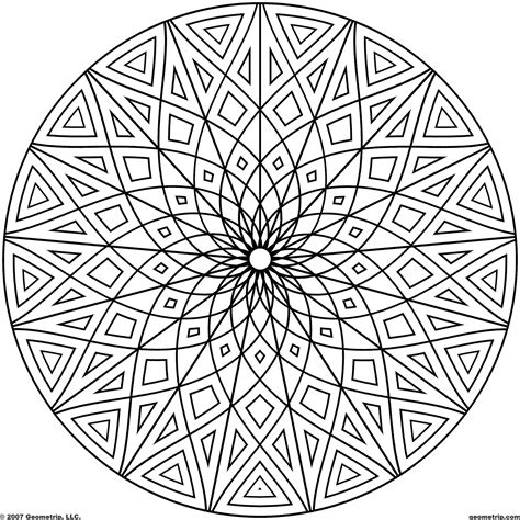 Free Awesome Design Mandala Coloring Pages Free Printable Download