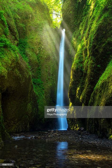 Oneonta Falls High Res Stock Photo Getty Images