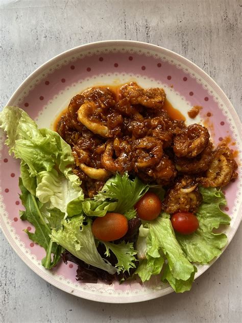 Lihat juga resep gyoza/kuotie/mandu isi tahu enak lainnya. Resepi Korean Spicy Calamari (Masakan Korea) - Resepi.My