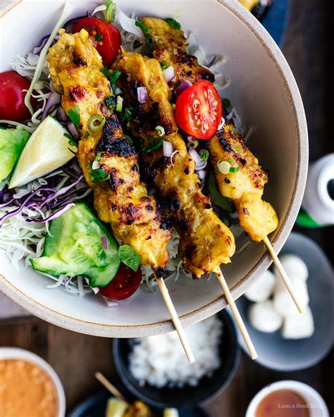 Authentic Malaysian Chicken Satay Recipe And A No Peanut Peanut Sauce