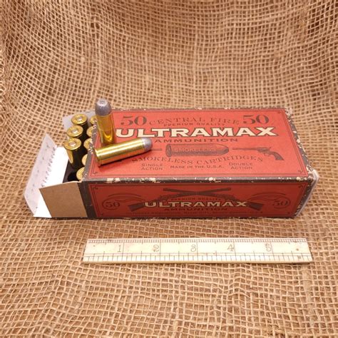 Ultramax 44 40 Winchester Ammo Pack 50 Rounds Brass Cased 200 Grain