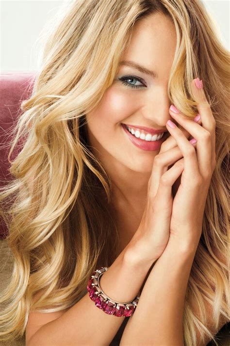 Candice Swanepoel This Makes Me Want To Do My Hair Super Light Again