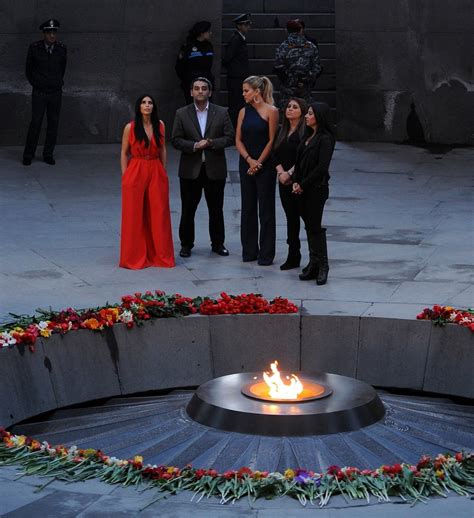 The Kardashians Show Support For Armenia The New York Times