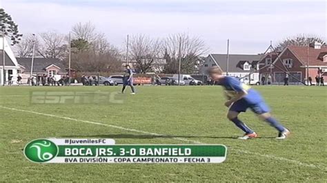 Boca Derrotó A Banfield En Las Inferiores Espn Video Youtube