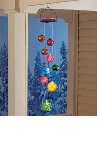 Hanging Solar Powered Holiday Dazzling Ornament Mobile Outdoor