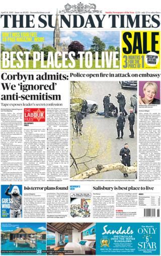 Newspaper Headlines Jeremy Corbyns Prospects On Front Pages Bbc News