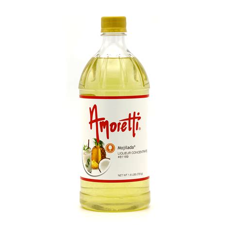 Mojilada Liqueur Concentrate Coconut Mint And Lime — Amoretti