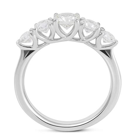 Five Stone Diamond Ring 125ct Pravins
