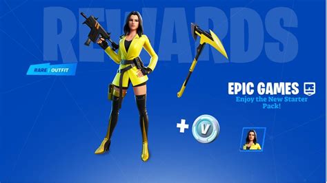 It contains the following items: THE NEW FREE "YELLOWJACKET STARTER PACK" IN FORTNITE ...