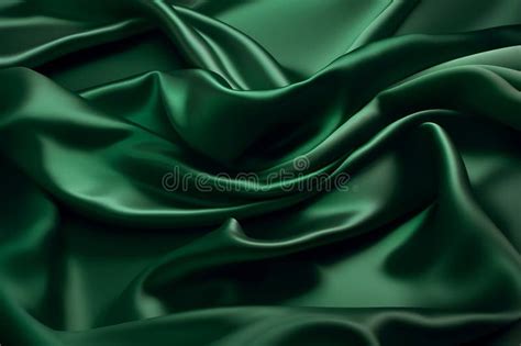 Smooth Wrinkled Silk Bedsheet Fabric Background Abstract Crumpled