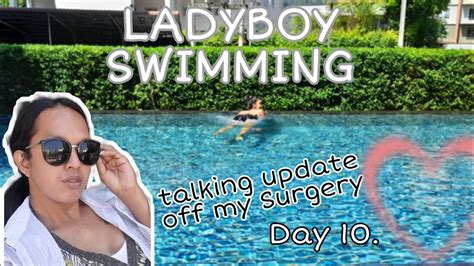 Sexy Ladyboy Swimming At The Nice Pool In Phuket YouTube