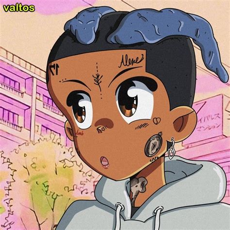 Pin By Kyle On Icons As Anime Anime Rapper Black Cartoon
