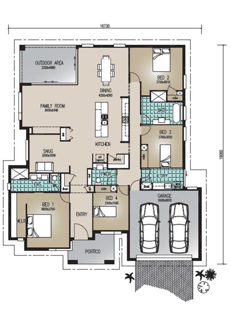 18m Lot Frontage — 4 Bedroom Home Plans — Richard Adams Homes