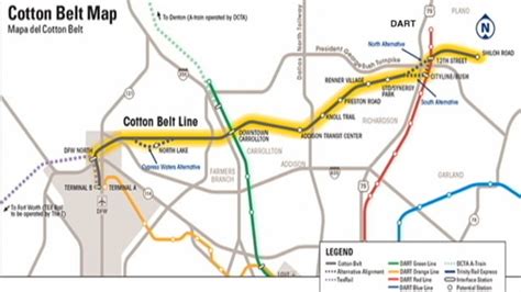 Darts Cotton Belt Commuter Rail To Be Called Silver Line