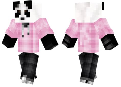 Pink Panda Minecraft Skins
