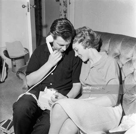 Julie Andrews And Her Husband Tony Walton 30th June 1959 News Photo