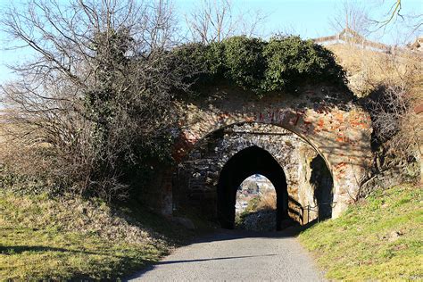 Free Images Rock Bridge Tunnel Arch Fortification Waterway