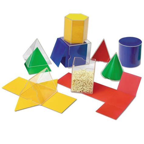 Folding Geometric Shapes Set Of 16 Geometric Shapes Three