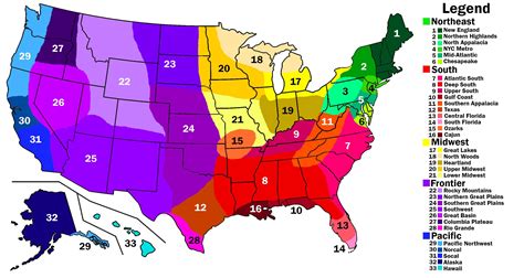 How Many Cultural Regions Are In The Us Raskanamerican