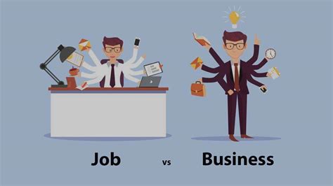 Job Versus Business Which One Is Good Or Bad Advantages And Disadvantages