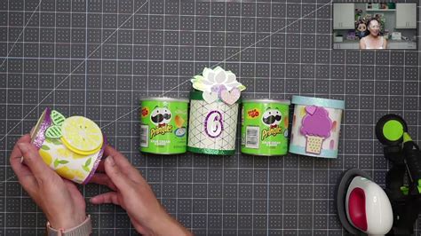Diy Pringles Can Party Favors Tutorial Youtube