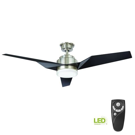 Huge discounts on ceiling fan with light and remote packages. Home Decorators Collection Brioschi 54 in. LED Indoor ...