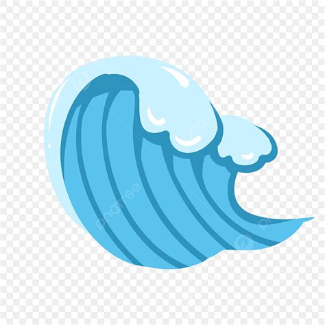 Cartoon Waves Png Vector Psd And Clipart With Transparent Background