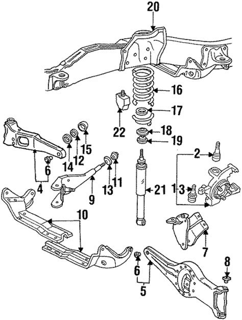 Suspension Components For 1994 Ford Ranger Oem Ford Part Online