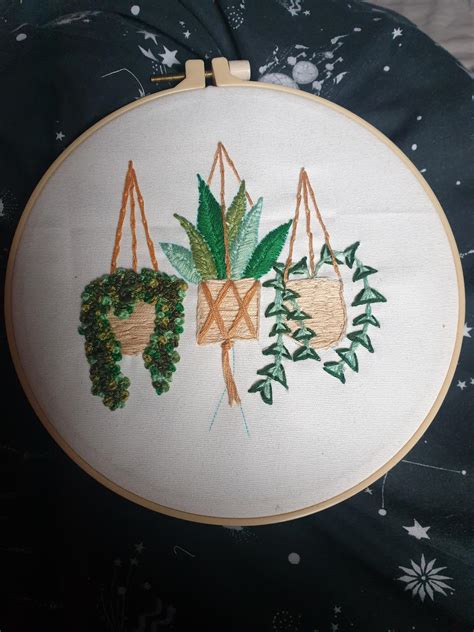 Finally Finished Theres A Few Dodgy French Knots But Im Happy With