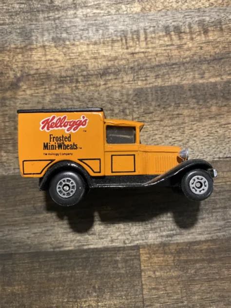 1979 MATCHBOX MODEL A Ford Kelloggs Frosted Mini Wheats Truck 6 00