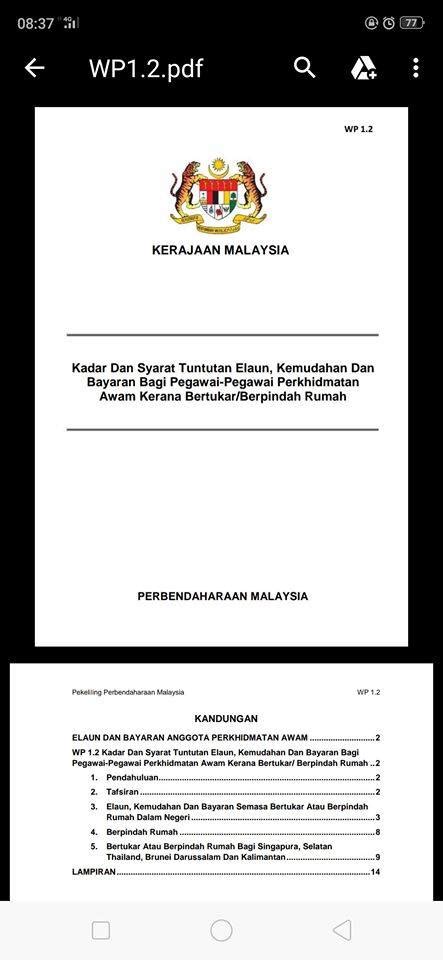 Kadar tuntutan bagi tujuan perpindahan rumah tersebut saya layak menuntut bayaran tetap mengikut kadar seperti yang dinyatakan di jadual 2 sebanyak rm _____ Penjawat Awam Boleh Tuntut Elaun Pindah Rumah, Antara Blok ...