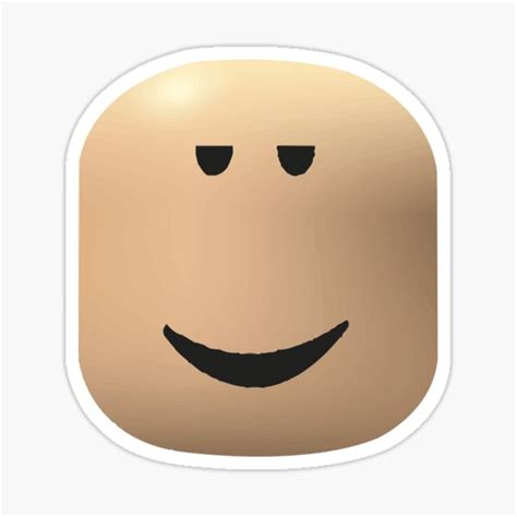 Chill Face Roblox Sticker For Sale By Magicalldesigns Redbubble