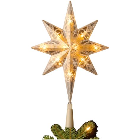 Beautiful Star Christmas Tree Toppers Brighten Your Decorations