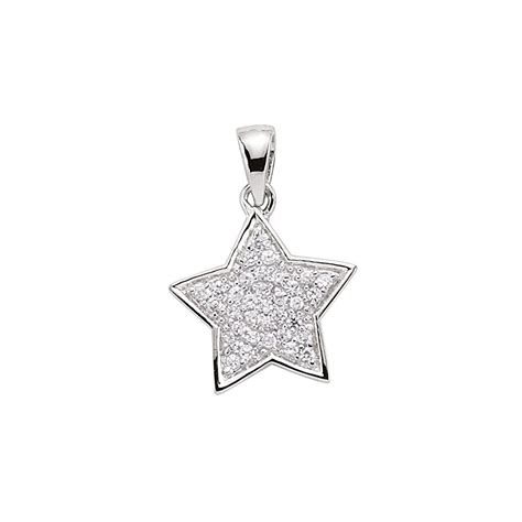 Silver Star Pendant Silver Collection From Personal Jewellery Service Uk