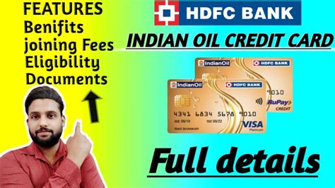 Indian bank currently offers 3 credit cards for individuals and 1 credit card for businesses. HDFC Bank Indian oil Credit Card | Full Details, Features, Benifits, Joining Fees and ...
